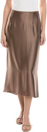 Vince Satin Slip Skirt