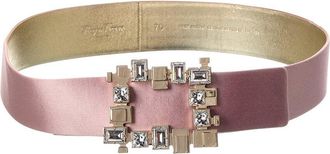 Roger Vivier Satin Belt