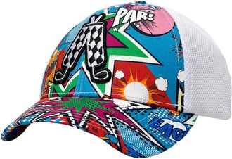 Royal & Awesome Partoon Golf Baseball Cap, Colorful Caps for Men, Stylish Golf Hat, Vibrant Design, Comfortable Fit, One Size