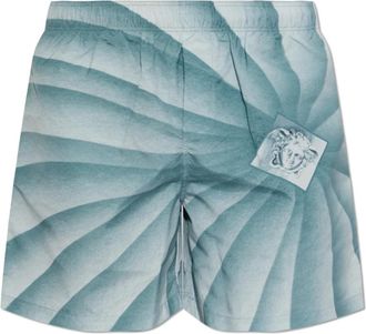 Versace Medusa Head Zwemshorts - Heren - Strandmode - Blauw - 2XL - Polyester - Badmode