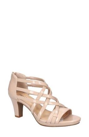 Easy Street Bee Caged Pump in Nude Patent at Nordstrom Rack, Size 7.5