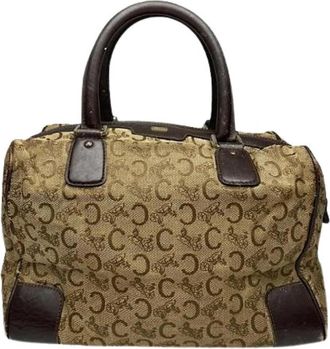 Celine Pre-owned Vintage Handtas - Dames - Vintage Handtas - Bruin - ONE Size - Leer - Vintage