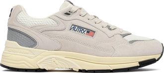 Autry Low-Top Sneakers with Suede and Mesh Accents