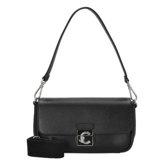 Coccinelle Shoulder Bags, female, Black, Size: ONE SIZE C-Me Lock 24 cm