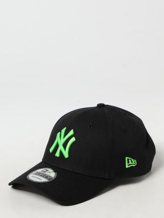 New Era Cappello NY New Era in cotone con logo ricamato