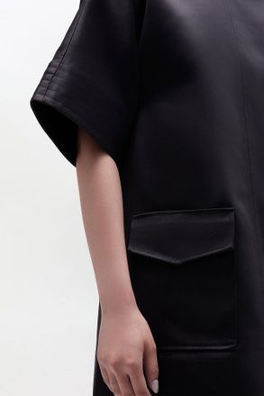 Ganni Black Kimono Dress - Size 32