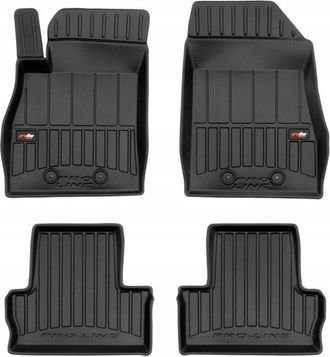 OEM Alfombras De Goma, Felpudos, Felpudo Opel Ampera 2011-2014, Canaleta 3d