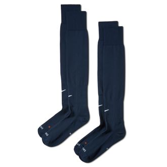 Nike Unisex Baseball/Softball Over-the-Calf Socks (2 Pairs) in Blue | DJ9737-419