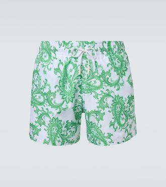 Etro Paisley swim trunks