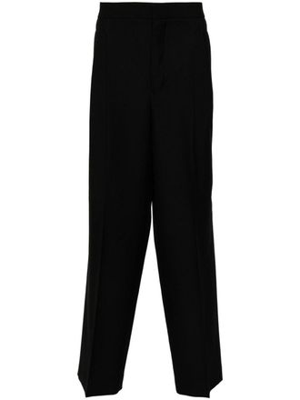 Ami Pantaloni con piega - Nero