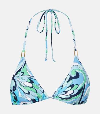 Melissa Odabash Cancun printed bikini top