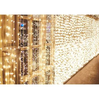 OEM Rideau Lumineux - 600 Led - 6 M X 3 M - 8 Modos - Ip44 - Interior Exterior - 220 V - 1 Unidad