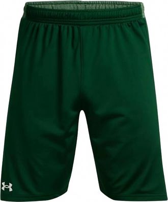Under Armour Mens Locker Room Short In Dark Green