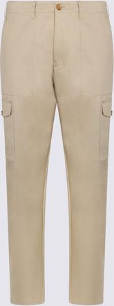 Etro Trousers Sand-Uomo