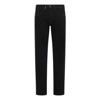 Carlo Colucci Enrico Stretch Jeans - Heren - Regular Fit Jeans - Zwart - W33 L32 - Katoen - Jeans