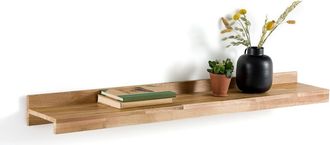 La Redoute Interieurs Wandplank, massief eiken, lengte 120 cm, Hiba