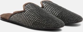 Brunello Cucinelli Monili mules