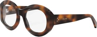Celine Rechthoekig Optisch Montuur - unisex - Brillen - Bruin - ONE Size - Accessoires