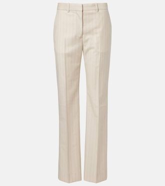 Acne Studios Pinstripe wool straight pants