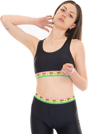 Chiara Ferragni Top Nero Chiara Ferragni Donna