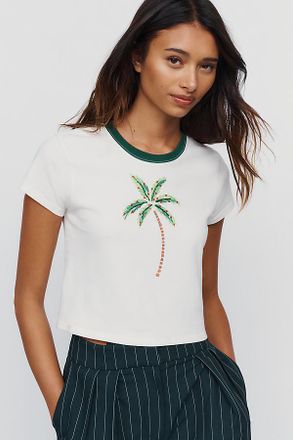 L*Space Merci Holiday Baby Tee