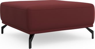 Sit&more Hocker »Bailando« mit Federkern und schwarzen, matten Metallfüssen