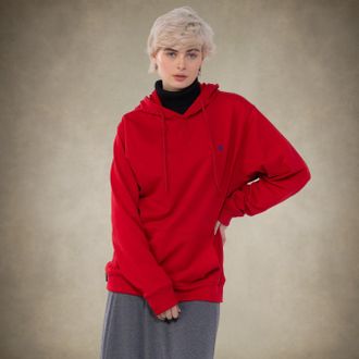 Members Only Womens Pullover Hooded Sweatshirt