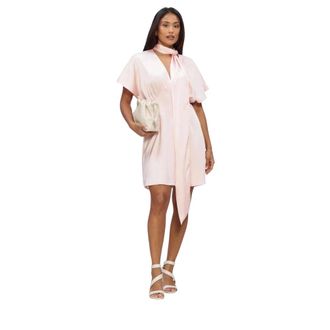 Y.A.S Y.a.s - Yasannalina SS Dress S - Dames - Jurken - Roze - Maat: S Leer