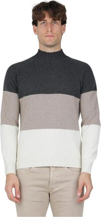 Gran Sasso Tricolor coltrui - Heren - Coltruien - Veelkleurig - XL - Truien & Vesten