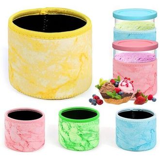 OEM Paquete De 4 Fundas De Neopreno Para Helado Ninja Creami De 710 Ml (24 Oz). Ideales Para El Hogar, Fiestas Y Uso Al Aire Libre. Tambi&eacute;n Compatibles Co