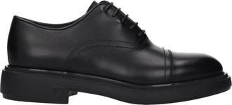 Ferragamo Derby Camden Herrens Leder Schwarz
