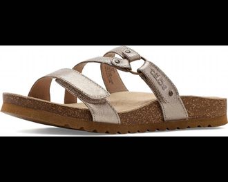 Taos Womens Ringslide Sandals In Champagne