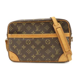 Louis Vuitton Trocadero Monogram Canvas Brown Canvas Handbag (Pre-Owned)