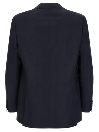 Brioni Mens Blue Wool Two-Piece Suit