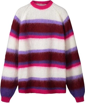 Pom Amsterdam Dames, Truien, Veelkleurig, Maat: S Wol
