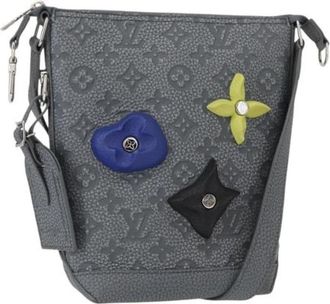Louis Vuitton Pre-owned Canvas Cross Body Bag - Dames - Vintage Schoudertas - Grijs - ONE Size - Vintage