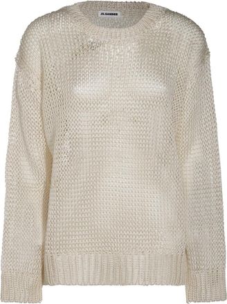 Jil Sander Sweaters Chalk-Donna