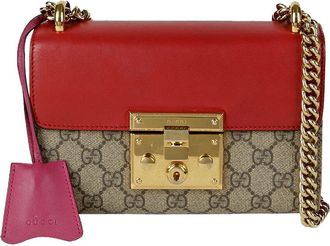 Gucci Padlock Small Chain Shoulder And Crossbody Bag (Authentic Pre-Loved)