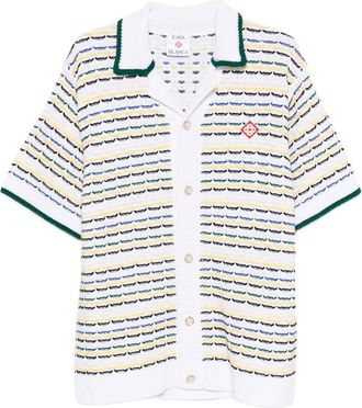Casablanca Camicia a righe - Bianco