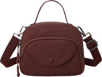Generic Womens Cross-Body Bags Cross Body Bag Women for Work, Office Casual Solid Color Corduroy Crossbody Bag, Lightweight Dumpling for Everyday