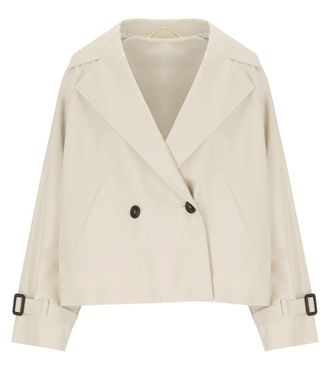 Weekend by Max Mara TRENCH CORTO BOERO AVORIO MAX MARA WEEKEND