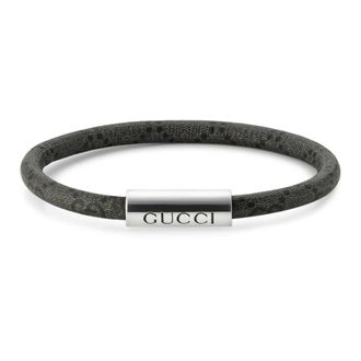 Gucci Accessoires, Dames, Grijs, ONE Size, Trademark Ketting Armband