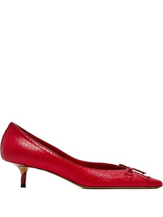 Jacquemus Red Leather Pumps