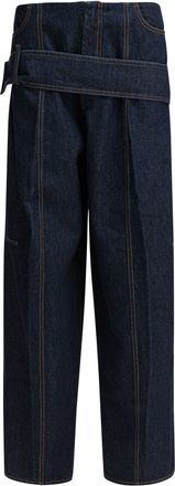 Sportmax Flared Jeans Blu-Donna