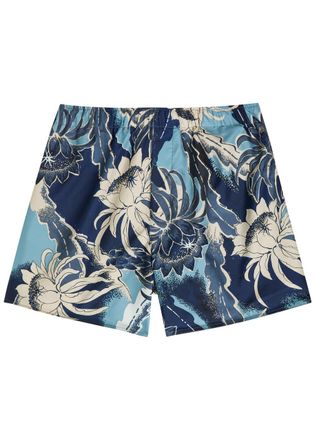 J.W.Anderson Hawaiian Printed Shell Swim Shorts - Multicoloured 1 - XL