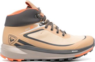 Rossignol logo-print hiking shoes - women - Polyurethane/Fabric/Fabric/Rubber - 40 - Neutrals