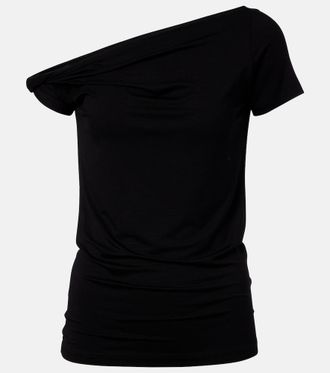 7 For All Mankind One-shoulder T-shirt