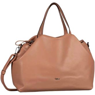 Gabor Sarah Zip Tote Bag - Dames - Tassen - Bruin - Maat: ONE Size Zijde