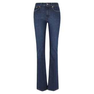 Dondup Flared Jeans, female, Blue, Size: W28 Alek Jeans
