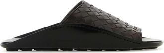 Bottega Veneta Brown Leather Sandals